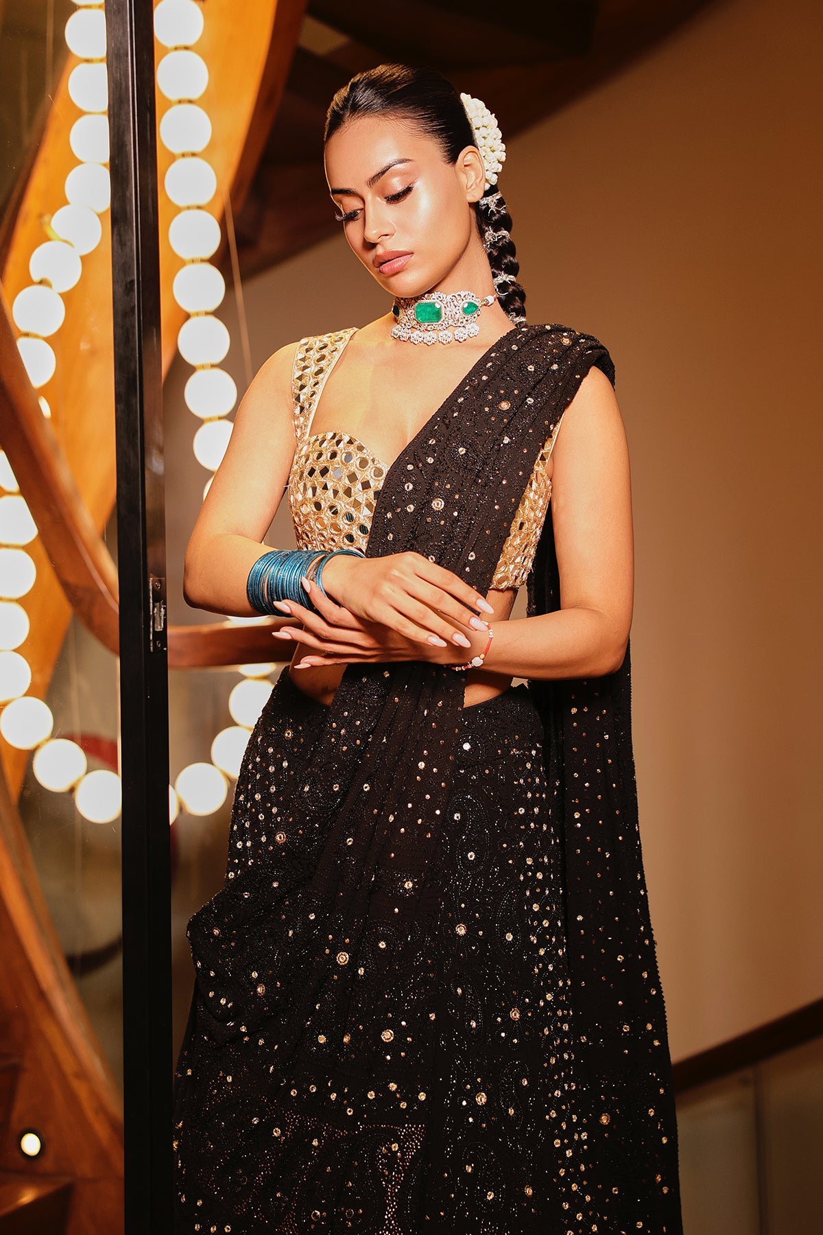 Nysa Devgn in Rohini Lehenga Set