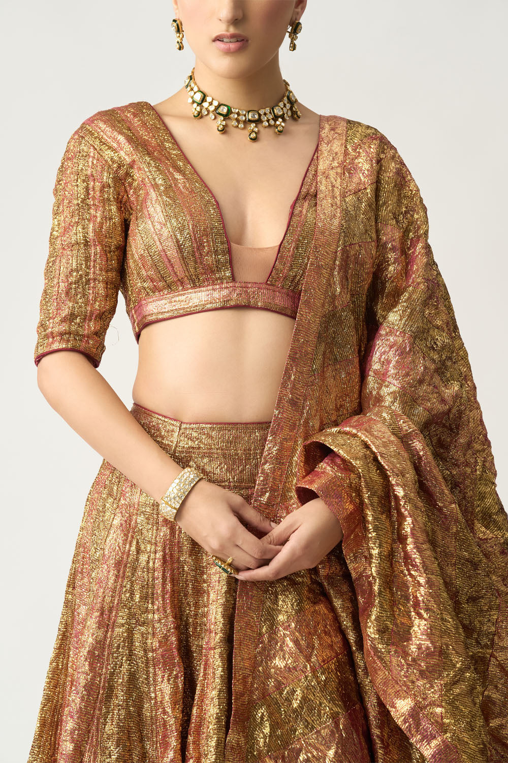 Gulabo Do Rang Lehenga Set