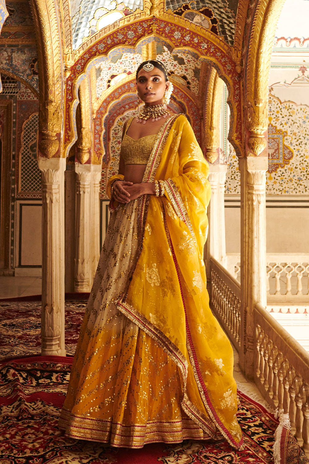 Buy Sabyasachi Yellow Lehenga Choli for Women Ready to Wear Custom Size  Embroidered Bollywood Designer Bridesmaid Bridal Wedding USA UK Canada  Online in India - Etsy