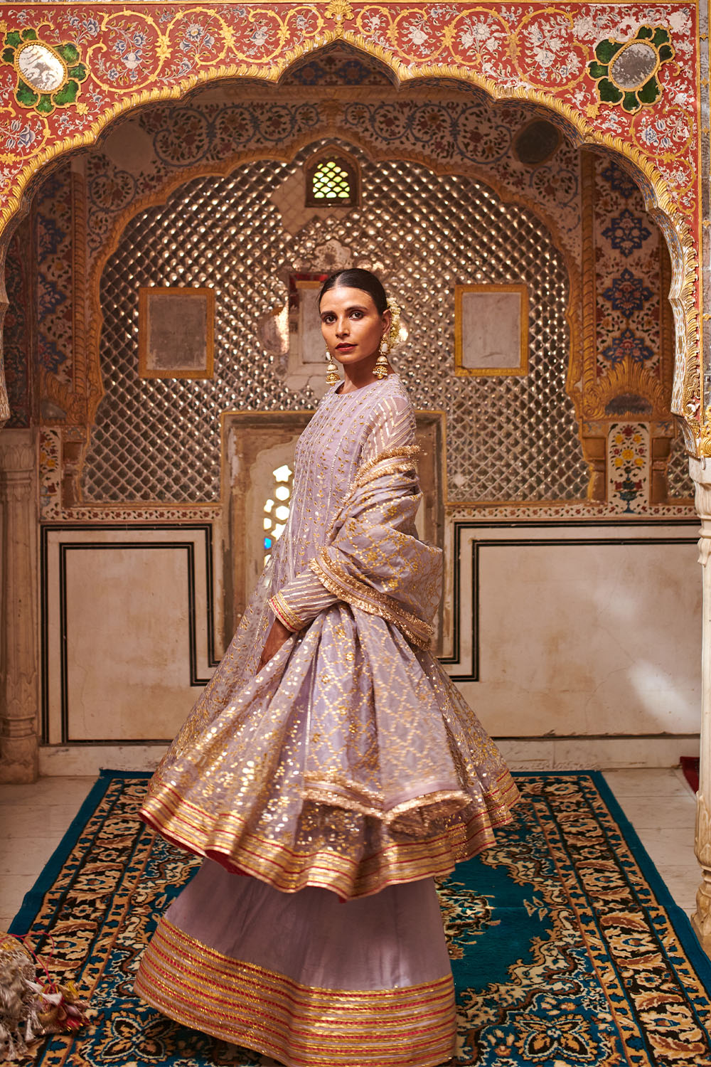 Nayaab Sharara Set