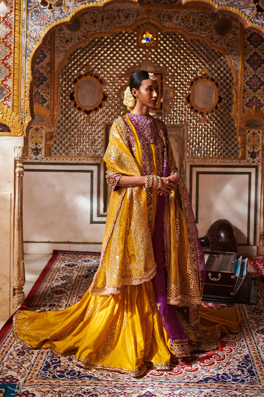 Taaber Sharara Set- A