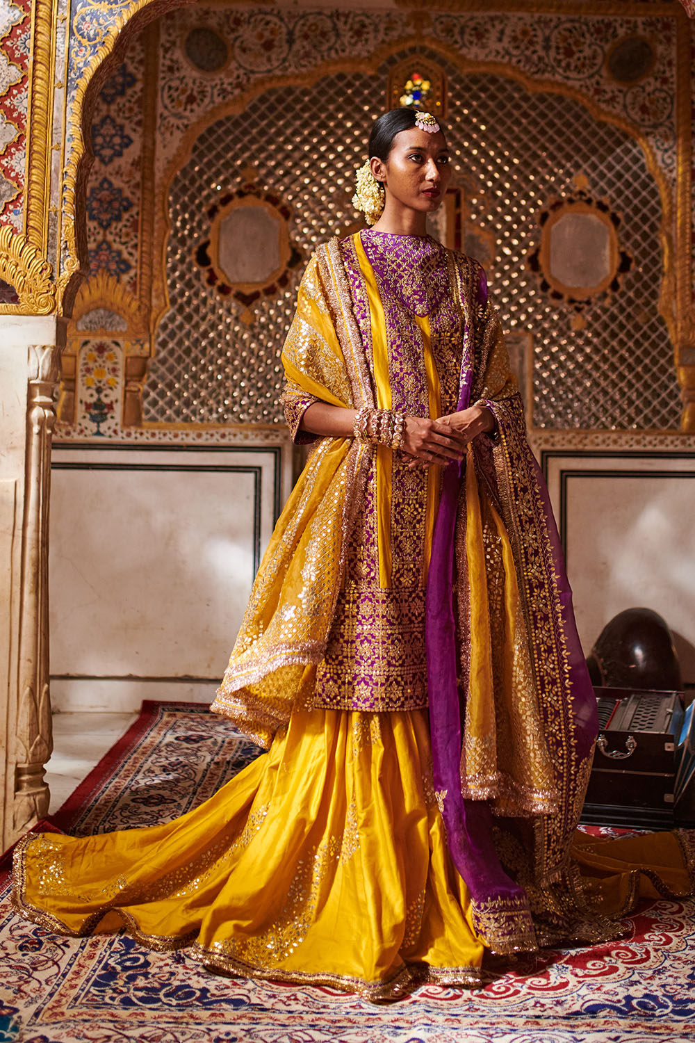 Taaber Sharara Set