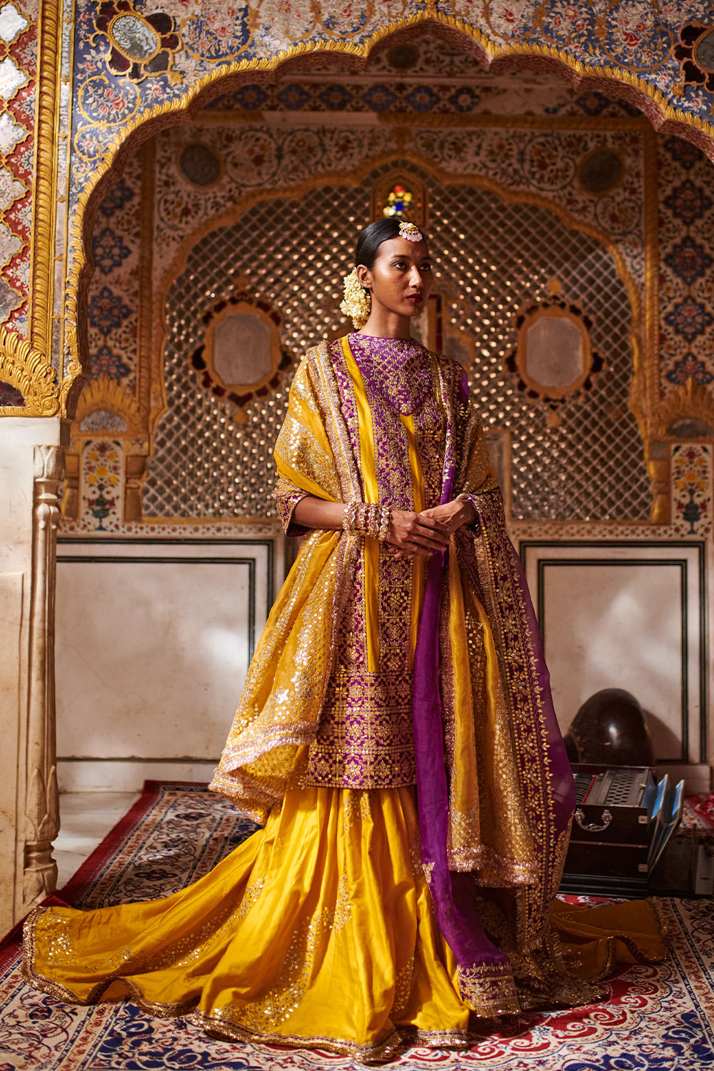 Taaber Sharara Set- A
