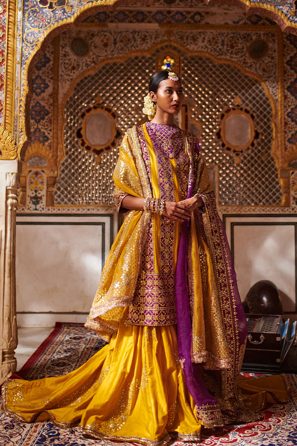 Taaber Sharara Set- A
