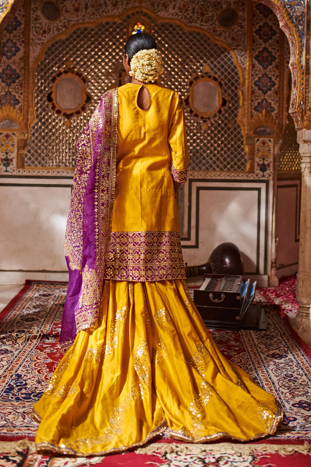 Taaber Sharara Set- A