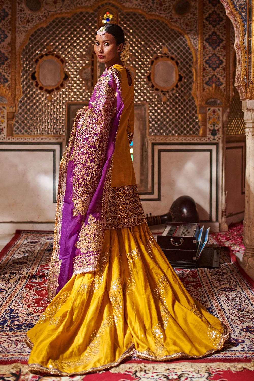 Taaber Sharara Set- A
