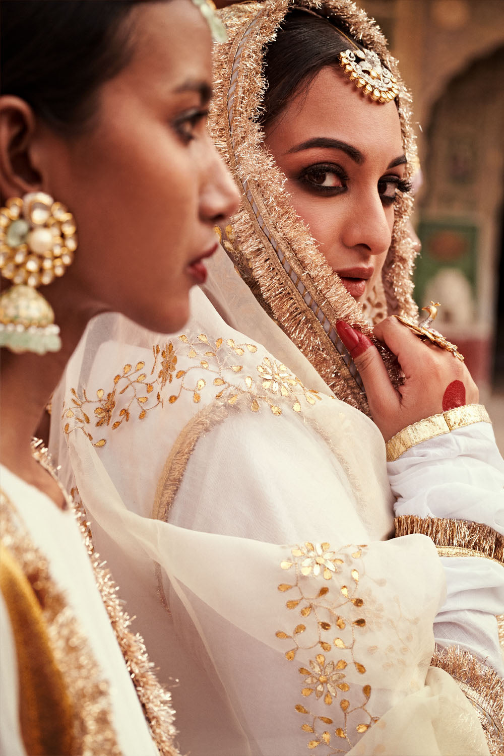 Sonakshi Sinha in Mehram Angrakha Set