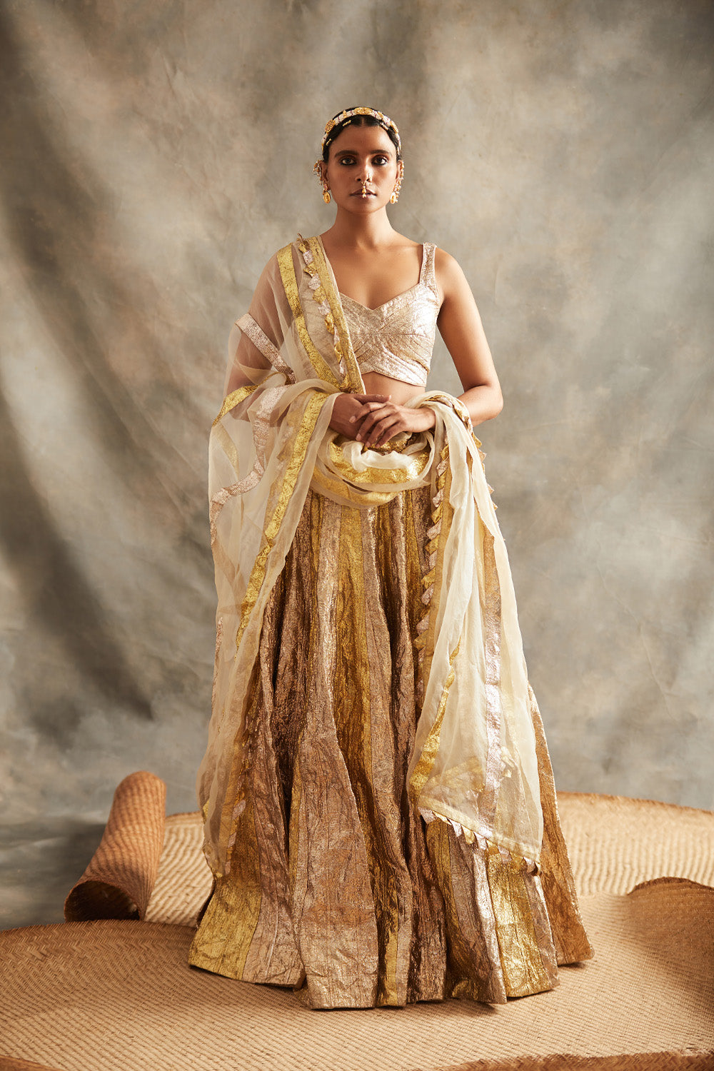 Chandi Sona Lehenga Set