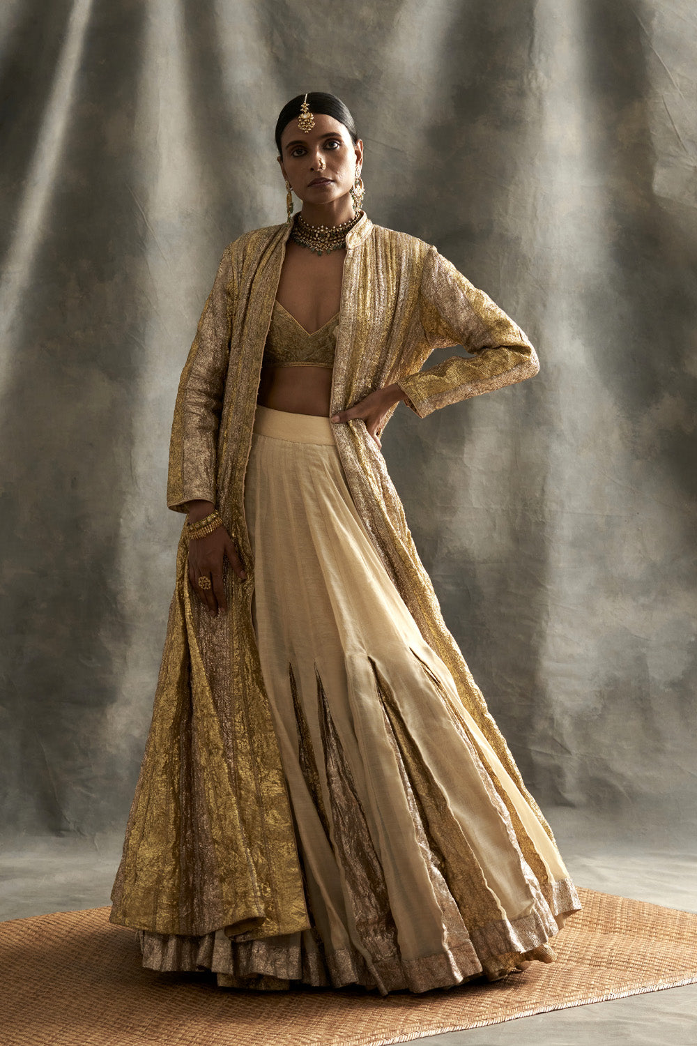 Riwaayat Jacket Lehenga Set
